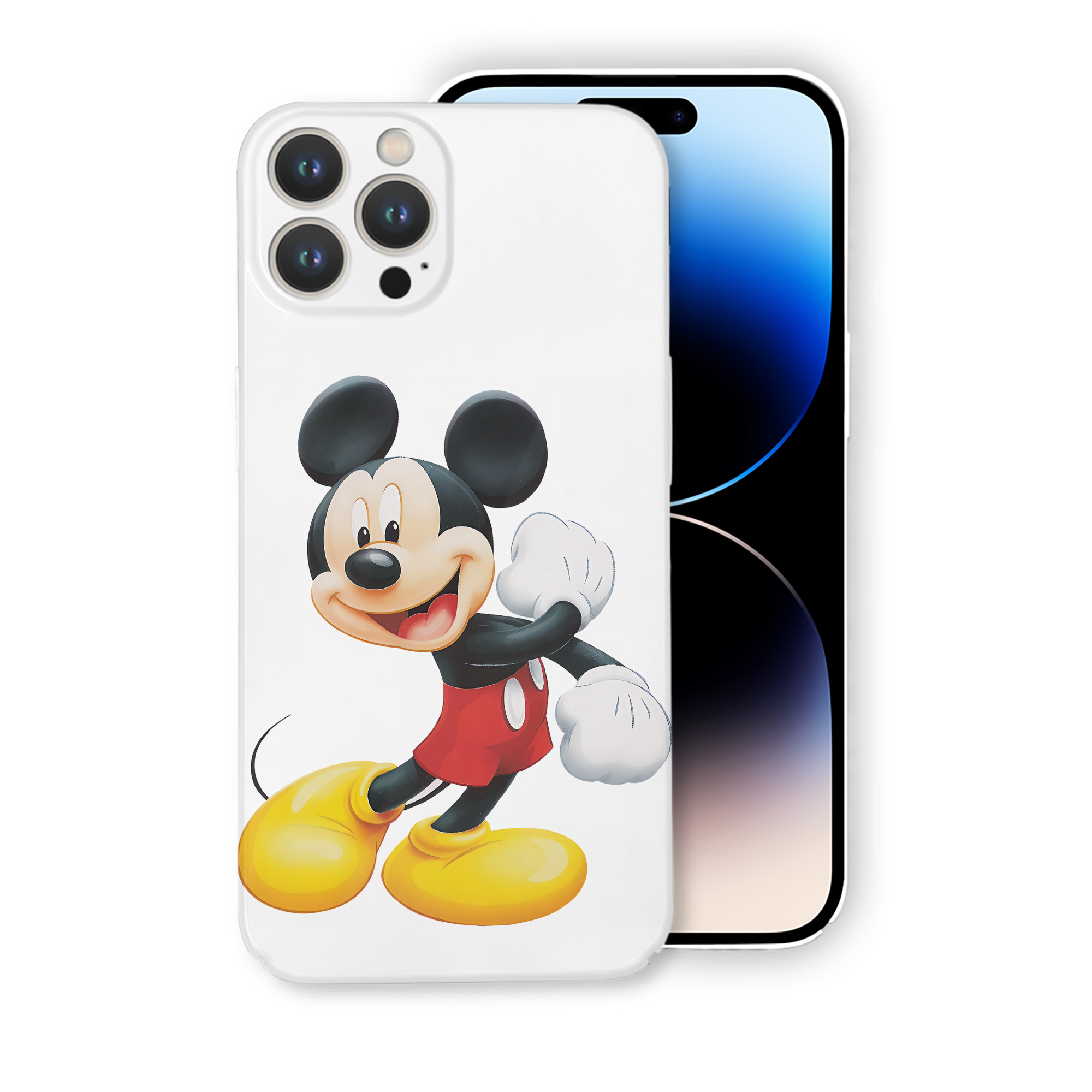 （画像用） ミッキーマウス Mickey Mouse 【iPhone 14シリーズ対応】ハードケース